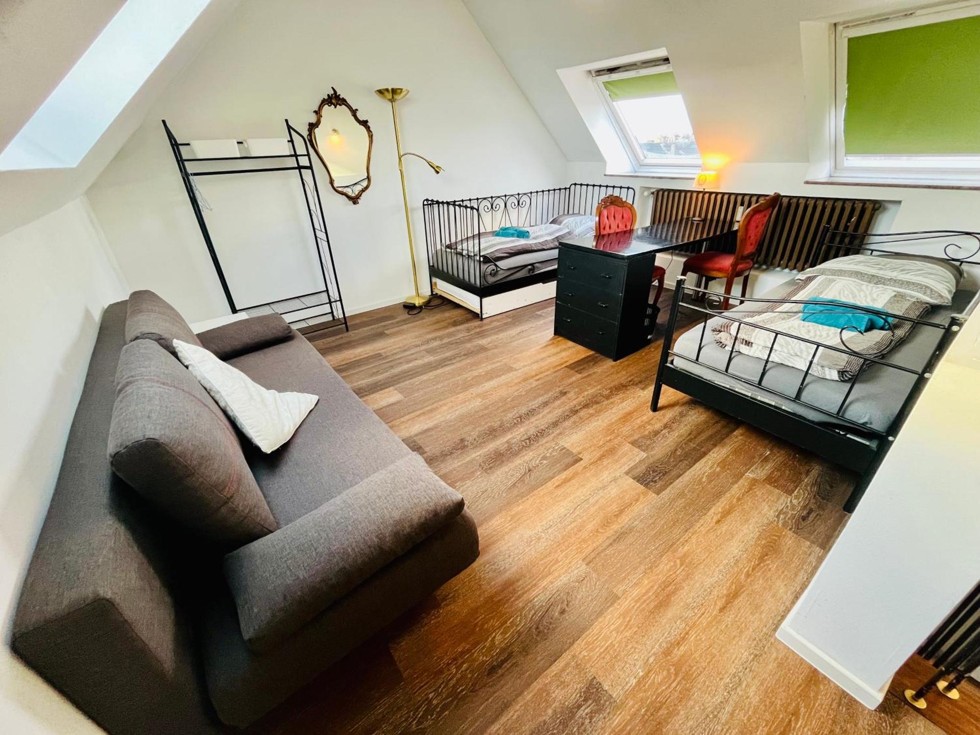 Nasa Wohnung Uerdingen Krefeld Esterno foto