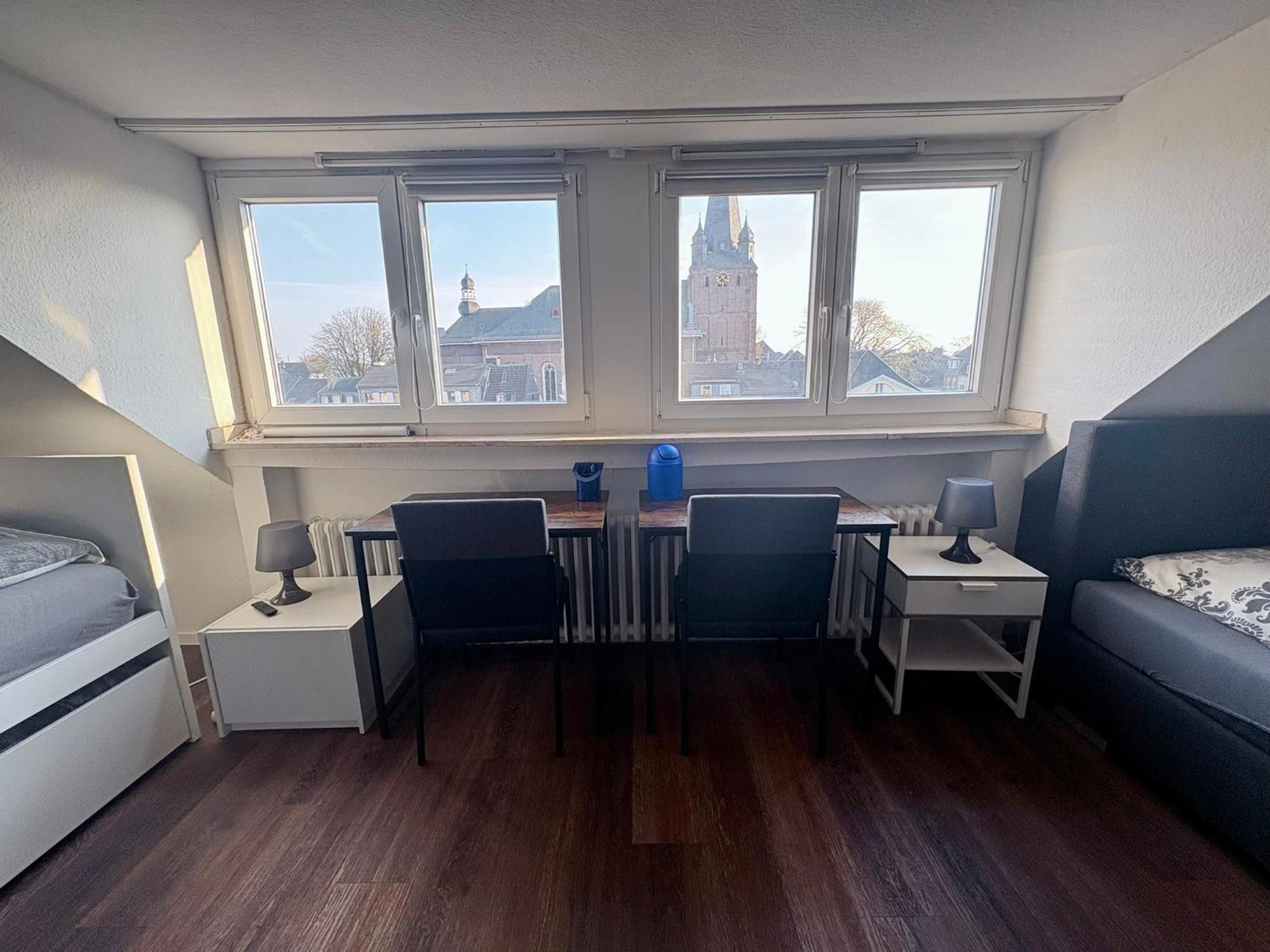Nasa Wohnung Uerdingen Krefeld Esterno foto